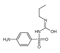 1-(4-aminophenyl)sulfonyl-3-propylurea结构式