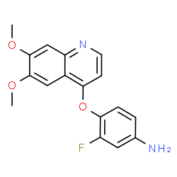 4-[(6,7-dimethoxyquinolin-4-yl)oxy]-3-fluoroaniline picture