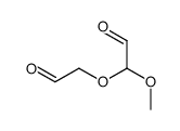 Methoxy(2-oxoethoxy)acetaldehyde结构式