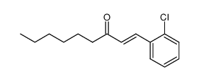 1-(2-Chlorophenyl)-1-nonen-3-one结构式