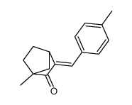 4-methyl-2-[(4-methylphenyl)methylidene]bicyclo[2.2.1]heptan-3-one Structure