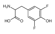 3,5-difluorotyrosine Structure