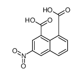 3-nitronaphthalene-1,8-dicarboxylic acid结构式