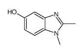 1H-Benzimidazol-5-ol,1,2-dimethyl-(9CI)结构式