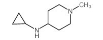 N-cyclopropyl-1-methylpiperidin-4-amine Structure