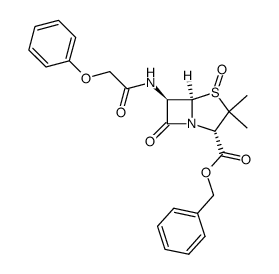 Sulfoxide benzyl ester penoxymethylene cyllyn acid picture