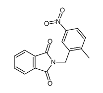 N-(2-methyl-5-nitro-benzyl)-phthalimide结构式