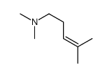 N,N,4-Trimethyl-3-penten-1-amine结构式