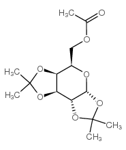 6-O-Acetyl-1,2:3,4-di-O-isopropylidene-a-D-galactopyranose Structure