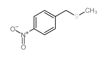 Benzene,1-[(methylthio)methyl]-4-nitro- Structure