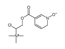 [1-chloro-2-(1-oxido-2H-pyridine-5-carbonyl)oxyethyl]-trimethylazanium结构式