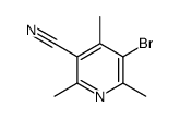 5-Bromo-2,4,6-triMethylnicotinonitrile Structure