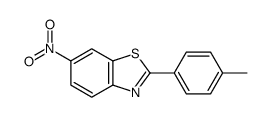 2-(4-methylphenyl)-6-nitro-1,3-benzothiazole Structure