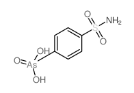 Benzenearsonic acid,p-sulfamoyl- (6CI,8CI) Structure