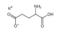 potassium,2-amino-5-hydroxy-5-oxopentanoate Structure