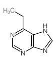 9H-Purine, 6-ethyl- Structure