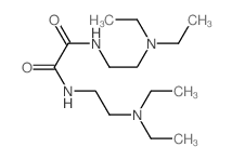 N,N-bis(2-diethylaminoethyl)oxamide结构式