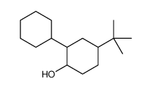 5-tert-Butyl-1,1'-bicyclohexan-2-ol结构式
