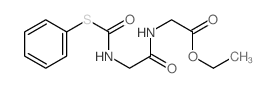 Glycine,N-[N-(thiocarboxy)glycyl]-, ethyl S-phenyl ester (6CI,7CI,8CI)结构式