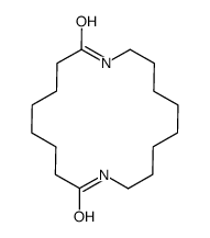 1,10-diazacyclooctadecane-2,9-dione Structure