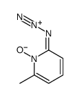 2-azido-6-methyl-1-oxidopyridin-1-ium结构式
