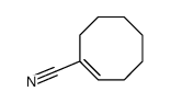 cyclooctene-1-carbonitrile Structure