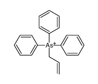 triphenyl(prop-2-enyl)arsanium结构式