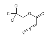 2-diazonio-1-(2,2,2-trichloroethoxy)ethenolate结构式