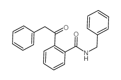 Benzamide,2-(2-phenylacetyl)-N-(phenylmethyl)-结构式