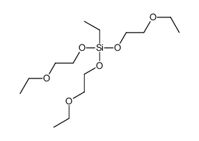 tris(2-ethoxyethoxy)-ethylsilane结构式