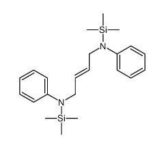 N,N'-diphenyl-N,N'-bis(trimethylsilyl)but-2-ene-1,4-diamine Structure