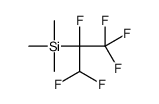 1,1,1,2,3,3-hexafluoropropan-2-yl(trimethyl)silane结构式