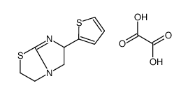 oxalic acid,6-thiophen-2-yl-2,3,5,6-tetrahydroimidazo[2,1-b][1,3]thiazole结构式