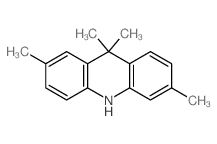 Acridine,9,10-dihydro-2,6,9,9-tetramethyl- Structure