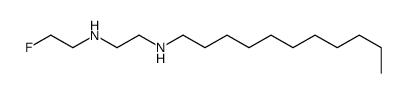 N'-(2-fluoroethyl)-N-undecylethane-1,2-diamine结构式