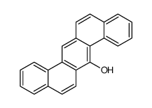 Dibenz(a,h)anthracen-7-ol structure