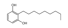 2-nonylbenzene-1,3-diol结构式