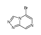 5-溴-[1,2,4]噻唑并[4,3-a]吡嗪结构式