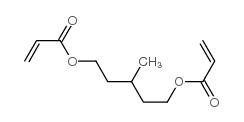 3-甲基-1,5-戊二醇二丙烯酸酯结构式