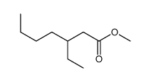 methyl 3-ethylheptanoate Structure