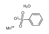 benzenesulfonic acid, manganese (II)-salt Structure
