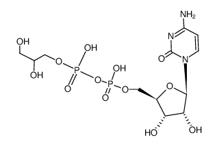 cytidine diphosphate glycerol结构式