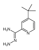 N'-amino-4-tert-butylpyridine-2-carboximidamide结构式