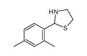 2-(2,4-dimethylphenyl)-1,3-thiazolidine结构式