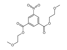 bis(2-methoxyethyl) 5-nitrobenzene-1,3-dicarboxylate Structure