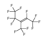 1,1,1,2,4,4,5,5,5-nonafluoro-3-(trifluoromethyl)pent-2-ene结构式