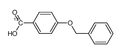 4-benzyloxy[carboxy-13C]benzoic acid Structure