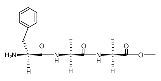 H-Phe-Ala-Ala-OCH3 Structure