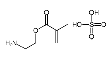 2-(methacryloyloxy)ethylammonium hydrogen sulphate structure