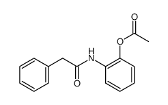 1-acetoxy-2-(2-phenyl-acetylamino)-benzene Structure